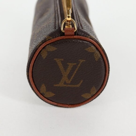 LOUIS VUITTON Monogram Papillon Pouch LV Auth - Picture 4 of 15